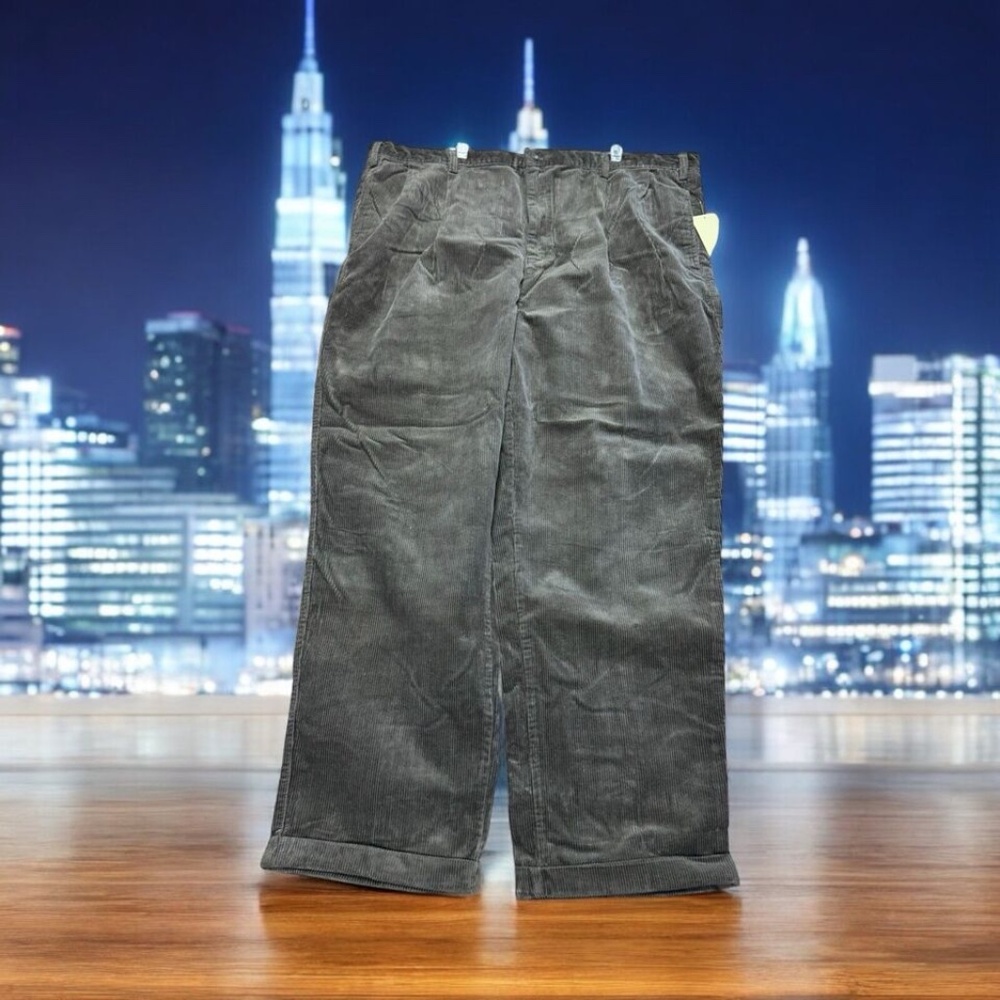 Trilogy, Men’s, Corduroy Pant, Bown, Size L, Zip, Button, Cotton, Pockets.!